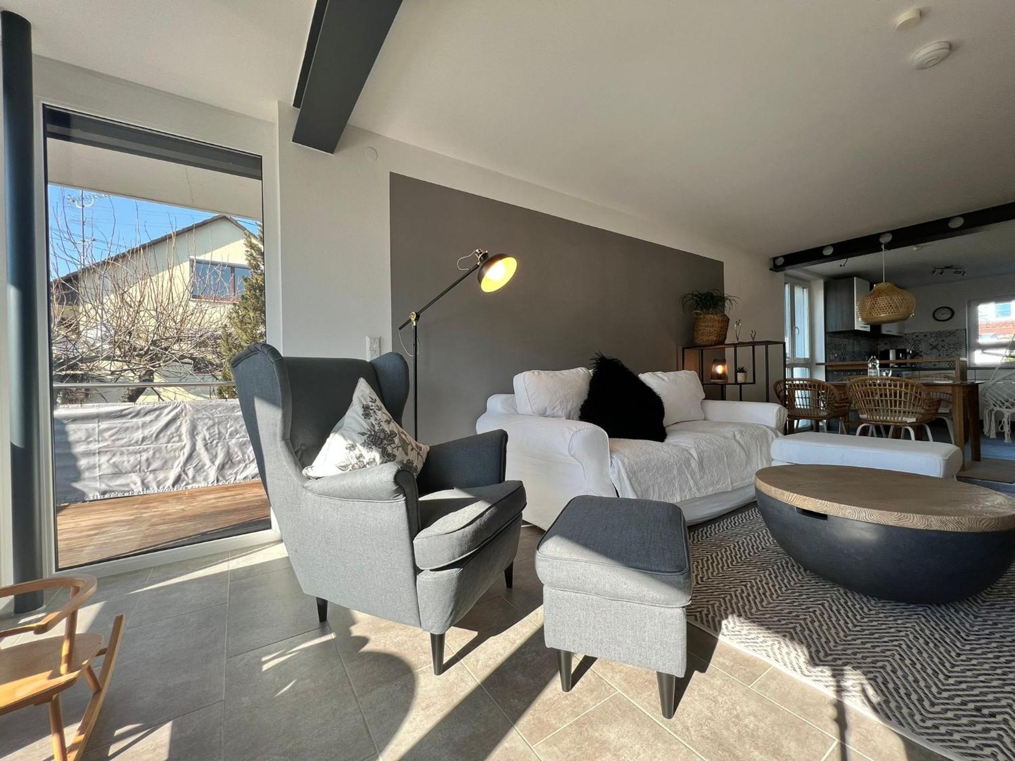 Apartmán Sonnenschein Stetten  Exteriér fotografie